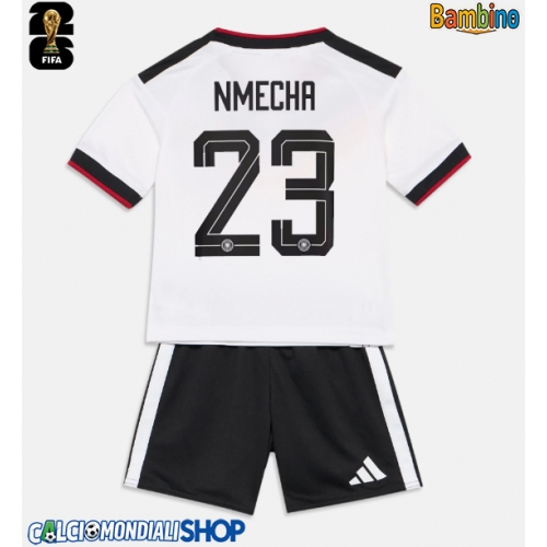Maglie da calcio Germania Felix Nmecha #23 Prima Maglia Bambino Mondiali 2026  Manica Corta + Pantaloni corti)